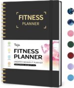 Fitness Workout Journal for Women & Men, A5(5.5" X 8.2") Workout Log Book Planner for Tracking, Progress, and Achieving Your Wellness Goals-Pink - Image 9