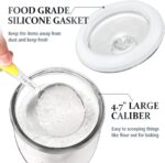 0.5 Gallon Wide Mouth Glass Apothecary Jar with Lid - Perfect for Kitchen Storage, Laundry Organization & Treats! - Image 4