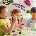 Glow in the Dark Rock Painting Kit - Perfect Christmas Arts & Crafts Gift for Kids Ages 6-12 - Creative Fun for Boys and Girls! - Image 5