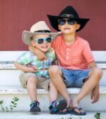 Stylish Kids Cowboy Felt Hat - Jazz Fedora with Belt Buckle for Boys & Girls - Image 6