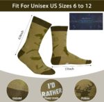 Do Not Disturb I'M Gaming Socks,Funny Sock Gifts for Men Teenboys Husband Dad Women,Christmas Stocking Stuffers Gift - Image 5