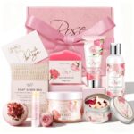Indulge Her with a Luxurious Rose Spa Gift Basket - Perfect Birthday & Mother's Day Surprise for Women, Moms, Sisters, and Friends!