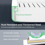 Expandable Pull Out Cabinet Organizer - Heavy Duty Slide Out Drawers with Adhesive Nano Film for Kitchen Base Cabinet Storage (12"-20", White) - Image 7