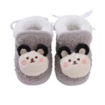 Infant Winter Shoes - Fleece-Lined, Non-Slip Soft Sole Footwear for Boys and Girls