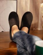Men'S Moccasin Slippers Comfy Soft Durable Slip-On Indoor Memory Foam House Shoes - Image 2