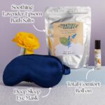 Nurture by Nature Spa Gift Set for New Moms - Relaxing Care Package with Deep Sleep Pillow Spray & Bath Salts, Vegan & Cruelty-Free Essentials - Perfect Baby Shower Gift Basket - Image 3