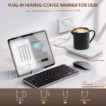 Smart Coffee Mug Warmer with Auto Shut Off - Perfect Gift for Coffee Lovers, Keeps Beverages Warm on Your Desk (White) - Image 4