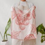 Stylish Garden Vegetables Jacquard Tea Towel Set - 100% Turkish Cotton, Perfect Gift for Any Home - Set of 4 Functional Kitchen Dish Towels - Image 4