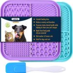 2-Pack Lick Mat for Dogs & Cats with Suction Cups - Anxiety Relief & Boredom Buster, Perfect for Bathing & Grooming with Peanut Butter Fun! - Image 10
