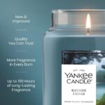 Yankees Candle Bayside Cedar Large Jar - 22oz Scented Candle with 150 Hour Burn Time - Perfect Gift! - Image 3
