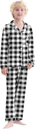 Cozy Christmas Family Matching Pajamas Set - 100% Cotton Holiday Sleepwear for Adults & Kids - Image 4