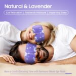 Indulge in Relaxation: 10-Pack Lavender Scented Steam Eye Masks - Self-Heating Disposable Spa Compress for Ultimate Eye Comfort & Travel Essentials - Image 2