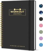 Fitness Workout Journal for Women & Men, A5(5.5" X 8.2") Workout Log Book Planner for Tracking, Progress, and Achieving Your Wellness Goals-Pink - Image 15