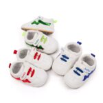 Infant Contrast Color Non-Slip Soft Sole Sneakers for Boys and Girls - Ideal for First Steps in Autumn - Image 2