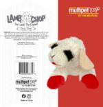 Mini Lamb Chop Plush Squeaky Pet Toy - Officially Licensed, 10" White Cuddle Buddy - Image 6