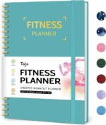 Fitness Workout Journal for Women & Men, A5(5.5" X 8.2") Workout Log Book Planner for Tracking, Progress, and Achieving Your Wellness Goals-Pink - Image 12
