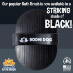 Shampoo Brush - Premium Pet Grooming & Bathing Tool for Dogs and Cats - Ideal for Long & Short Hair - Versatile Scrubber for Relaxing Showers (Black) - Image 3