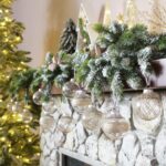 Champagne Shatterproof Christmas Ball Ornaments Set - 30 Clear Glitter Baubles for Stunning Tree Decorations (60mm/2.36") - Image 4