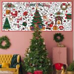 Jumbo Christmas Coloring Poster & Tablecloth - 30x72 Inches Fun Holiday Activity for Kids - Perfect for Parties, Classroom Decorations & Gifts! - Image 4