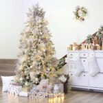 Champagne Shatterproof Christmas Ball Ornaments Set - 30 Clear Glitter Baubles for Stunning Tree Decorations (60mm/2.36") - Image 5