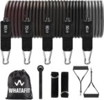 Resistance Bands, Exercise Bands，Resistance Bands for Working Out, Work Out Bands with Handles for Men and Women Fitness, Strength Training Home Gym Equipment - Image 8