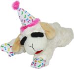Mini Lamb Chop Plush Squeaky Pet Toy - Officially Licensed, 10" White Cuddle Buddy - Image 10