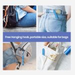 Ultimate Cruise Ship Essentials: 4-Pack Reusable Collapsible Stainless Steel Straws with Aluminum Case, Cleaning Brush, and Keychains in Vibrant Colors! - Image 7