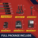 Resistance Bands, Exercise Bands，Resistance Bands for Working Out, Work Out Bands with Handles for Men and Women Fitness, Strength Training Home Gym Equipment - Image 4