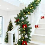 9FT Pre-Lit Battery Operated Christmas Garland with Lights - Perfect Holiday Decor for Mantle, Stairs, and Door! - Image 8