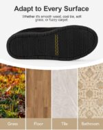 Men'S Moccasin Slippers Comfy Soft Durable Slip-On Indoor Memory Foam House Shoes - Image 5