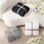 Ultra-Soft Cream Knit Throw Blanket - Lightweight & Fluffy 50x60 Inches for Couch & Bed - Image 7