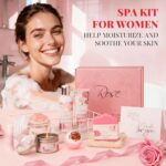 Indulge Her with a Luxurious Rose Spa Gift Basket - Perfect Birthday & Mother's Day Surprise for Women, Moms, Sisters, and Friends! - Image 7