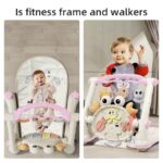 Multi-Functional Four-in-One Baby Fitness Rack and Walking Car Table Trolley Toy for Infants Aged 0-18 Months - Image 3