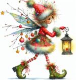 5D Diamond Art Kits for Adults - DIY Christmas Tree Diamond Painting Set, Full Round Drill Gem Art Craft Gift (35x35cm) - Image 9