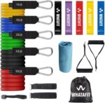 Resistance Bands, Exercise Bands，Resistance Bands for Working Out, Work Out Bands with Handles for Men and Women Fitness, Strength Training Home Gym Equipment - Image 17