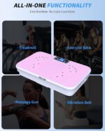 Shake Plate Vibration Exercise Machine for Lymphatic Drainage Massager & Weight Loss, 400 Lbs Capacity Whole Body Vibrating Plate Workout for Women and Men - Image 6