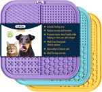 2-Pack Lick Mat for Dogs & Cats with Suction Cups - Anxiety Relief & Boredom Buster, Perfect for Bathing & Grooming with Peanut Butter Fun! - Image 9