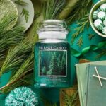 Balsam Fir Large Apothecary Jar Candle by  - 21.25 Oz. Green Scented Bliss - Image 2