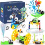Ultimate STEM Robotics Kit - 6 Exciting Engineering Toys for Kids Ages 8-13, Perfect Birthday Gifts for Boys & Girls!