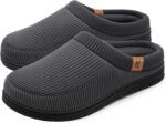 Men'S Moccasin Slippers Comfy Soft Durable Slip-On Indoor Memory Foam House Shoes - Image 10