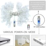 40 LED Photo Clip String Lights with Remote - 8 Modes Indoor Fairy Lights for Photos, Cards & Memos - Perfect USB Operated Warm White Bedroom Decoration Gift - Image 8