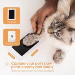 Inkless Paw Print Kit for Dogs and Cats - Perfect Keepsake for Pet Owners, DIY Impression Set for Small/Medium Pets - Image 2