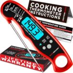 Meat Thermometer Digital - Instant Read Food Thermometer for Cooking and Grilling Stocking Stuffers for Men Christmas Gifts for Men