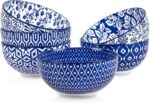 Vibrant  Ceramic Dipping Bowls Set - 6 Assorted 4 OZ Mini Bowls for Dipping & Side Dishes, Microwave & Dishwasher Safe! - Image 11