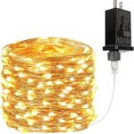 66Ft 200 LED Waterproof Fairy Lights - 8 Modes Twinkle String Lights for Indoor & Outdoor Christmas Decor, Perfect for Bedrooms, Gardens, and Parties (Warm White) - Image 10