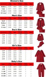 Cozy Red Buffalo Plaid Matching Family Christmas Pajamas Set - Button-Up Sleepwear for Adults & Kids - Image 6
