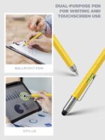 Stocking Stuffers for Men Multitool Pen - Mens Gifts for Christmas Unique White Elephant Gifts for Adults Useful, Birthday Gift Ideas for Dads Grandpas Who Want Nothing, Cool Gadgets EDC Tools for Men - Image 3