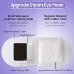 Indulge in Relaxation: 10-Pack Lavender Scented Steam Eye Masks - Self-Heating Disposable Spa Compress for Ultimate Eye Comfort & Travel Essentials - Image 4