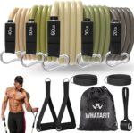 Resistance Bands, Exercise Bands，Resistance Bands for Working Out, Work Out Bands with Handles for Men and Women Fitness, Strength Training Home Gym Equipment - Image 11