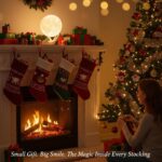 3.5 Inch 3D Moon Lamp - Perfect White Elephant Gift for Women & Girls, Touch-Dimmable LED Night Light with Ceramic Base, Dual-Color Mood Lighting for Kids Room & Christmas Decor - Image 5